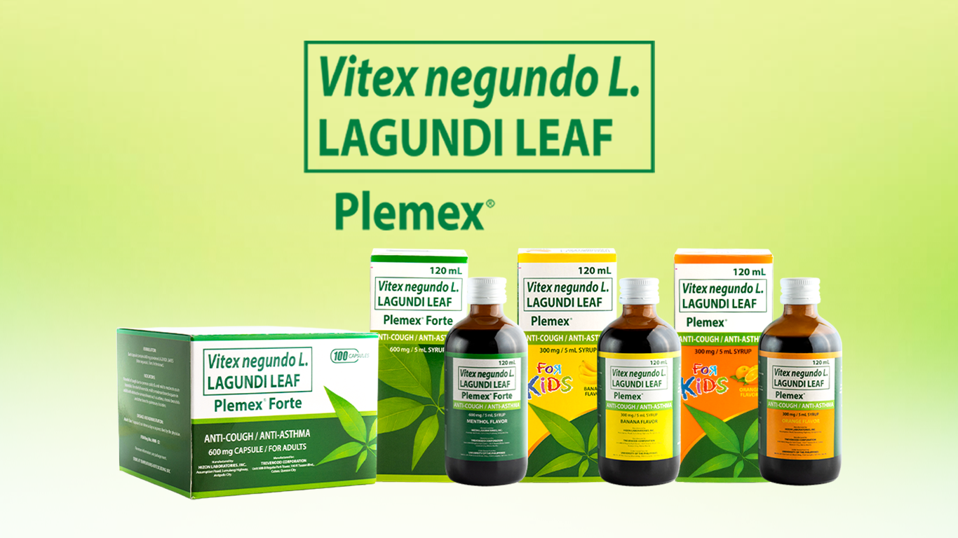 Plemex Lagundi products