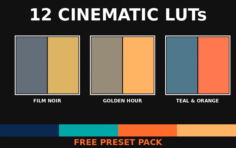 Color Grading Presets Preview