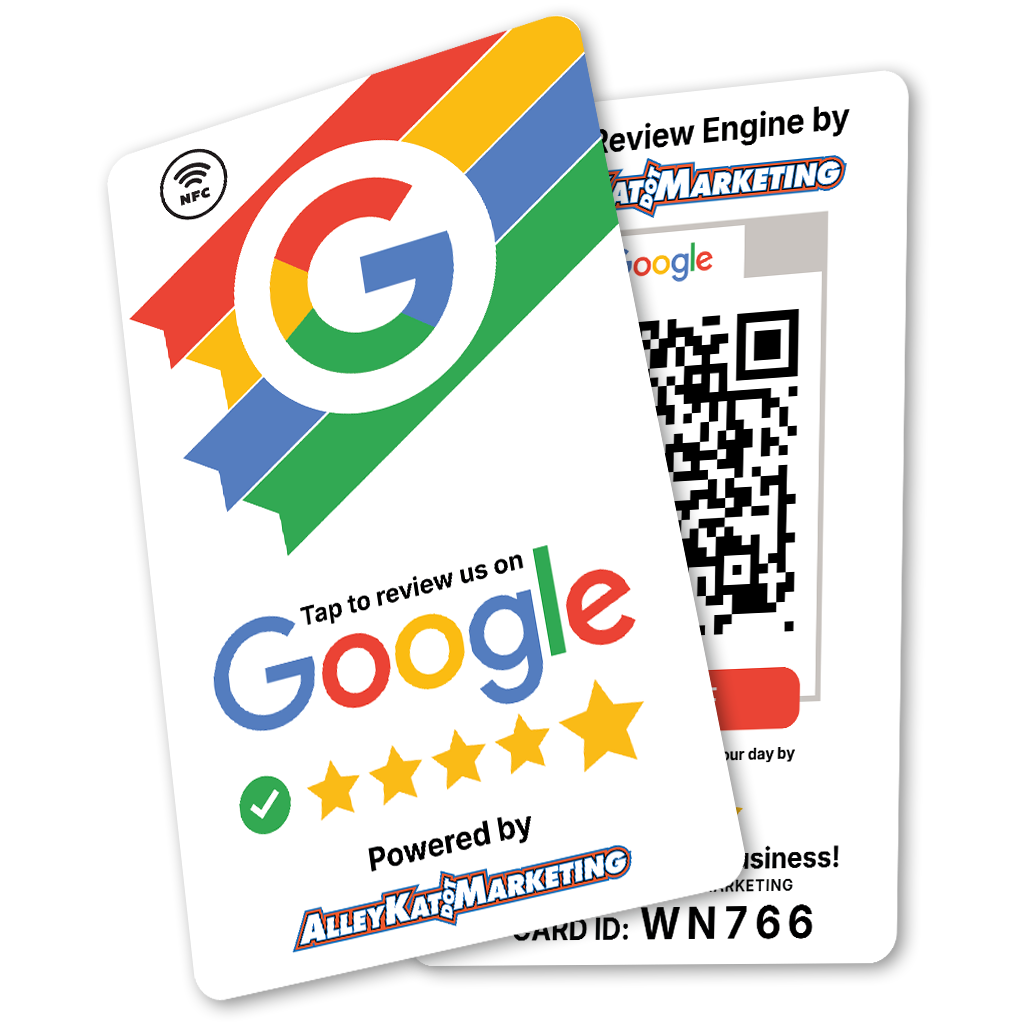 Google Review Engine cards