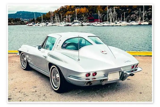 1963 Corvette with slit window