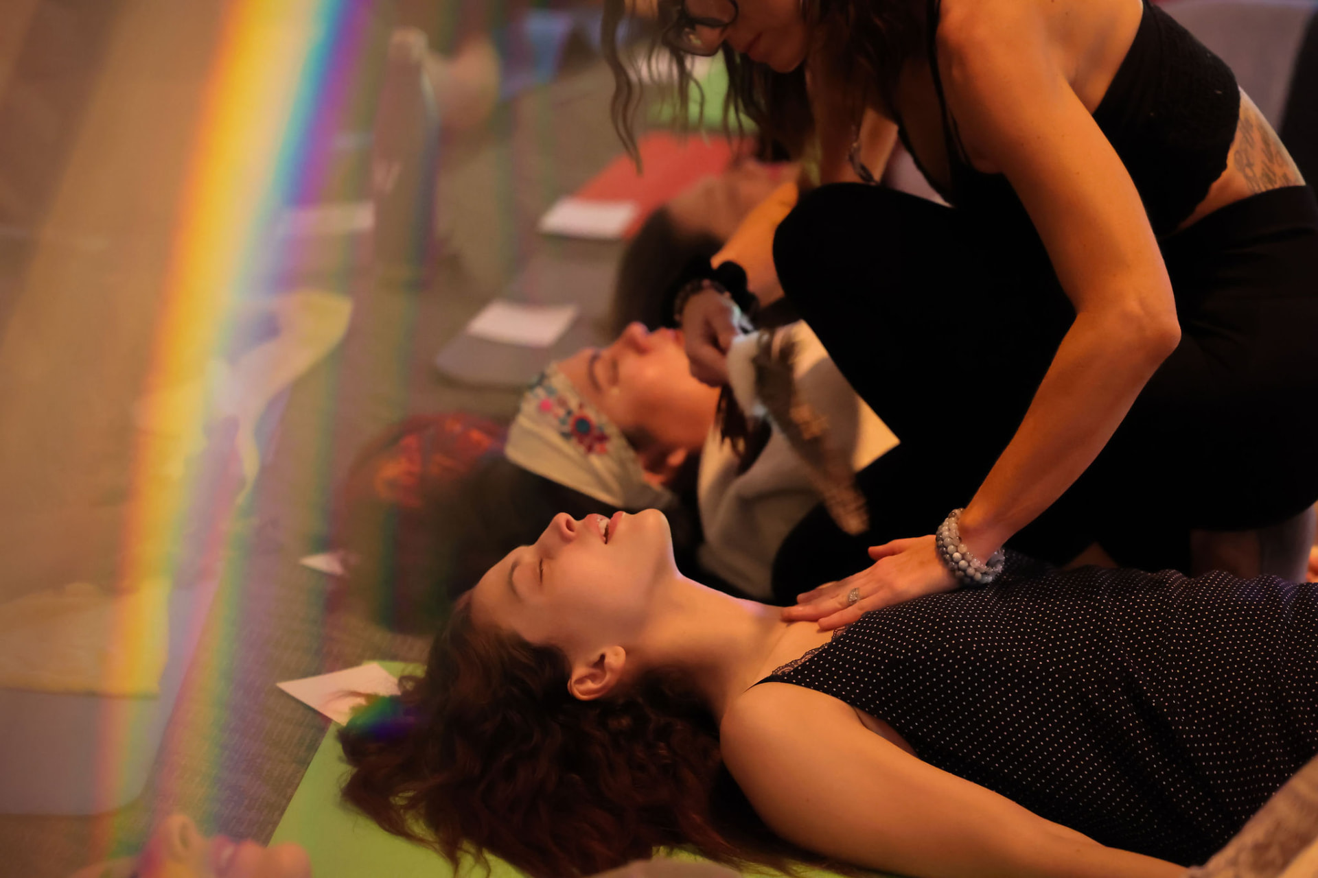 Group breathwork