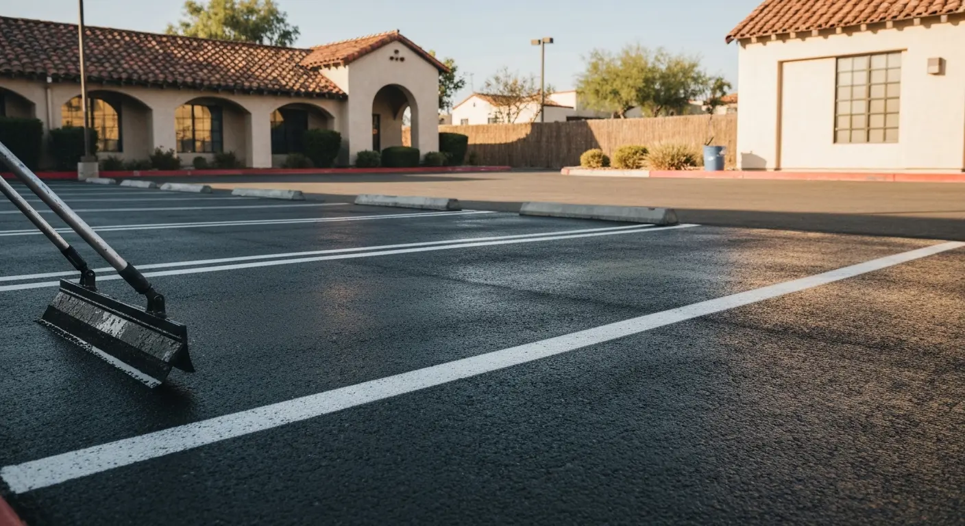 Seal coating application