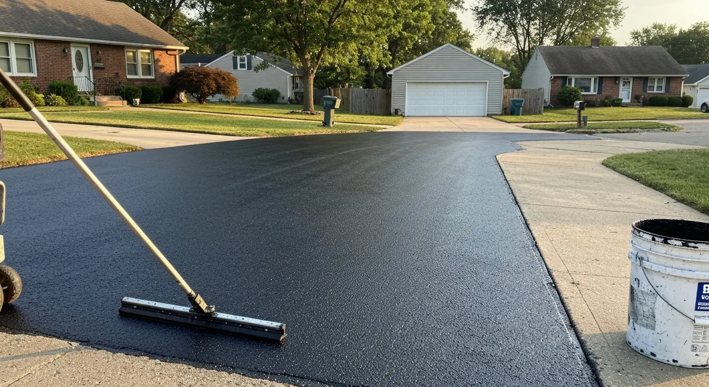 Seal coating application