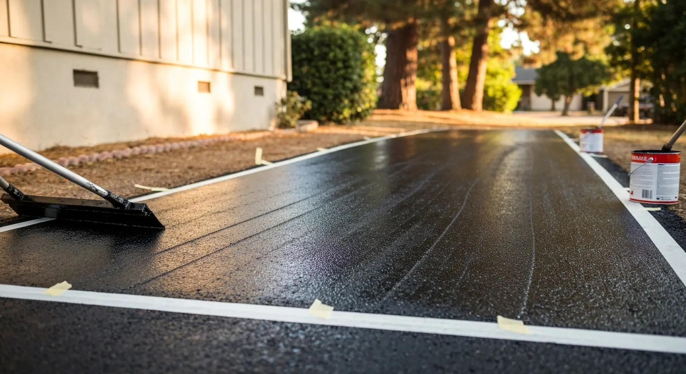 Seal coating application