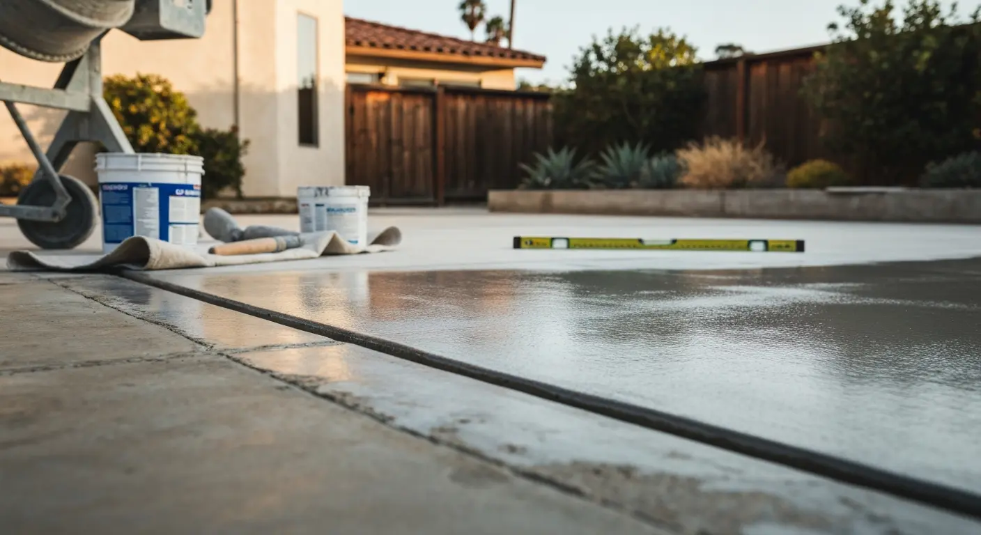 Concrete repair work