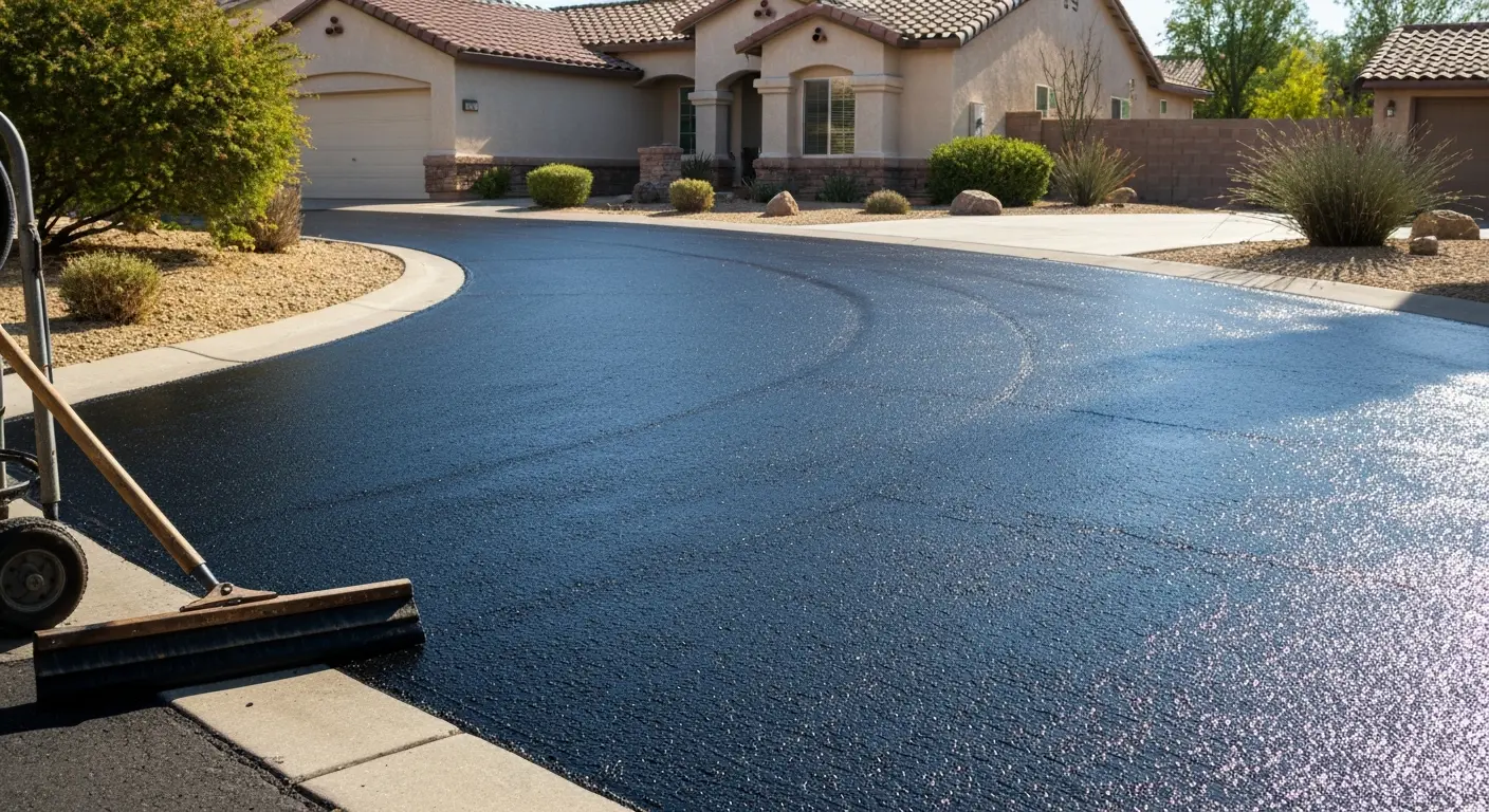 Seal coating application