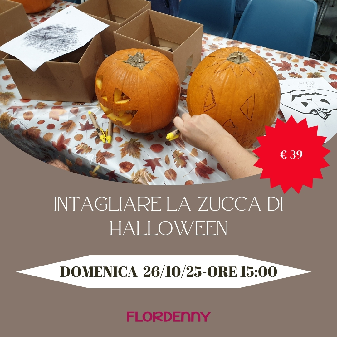 Intagliare la zucca di Halloween