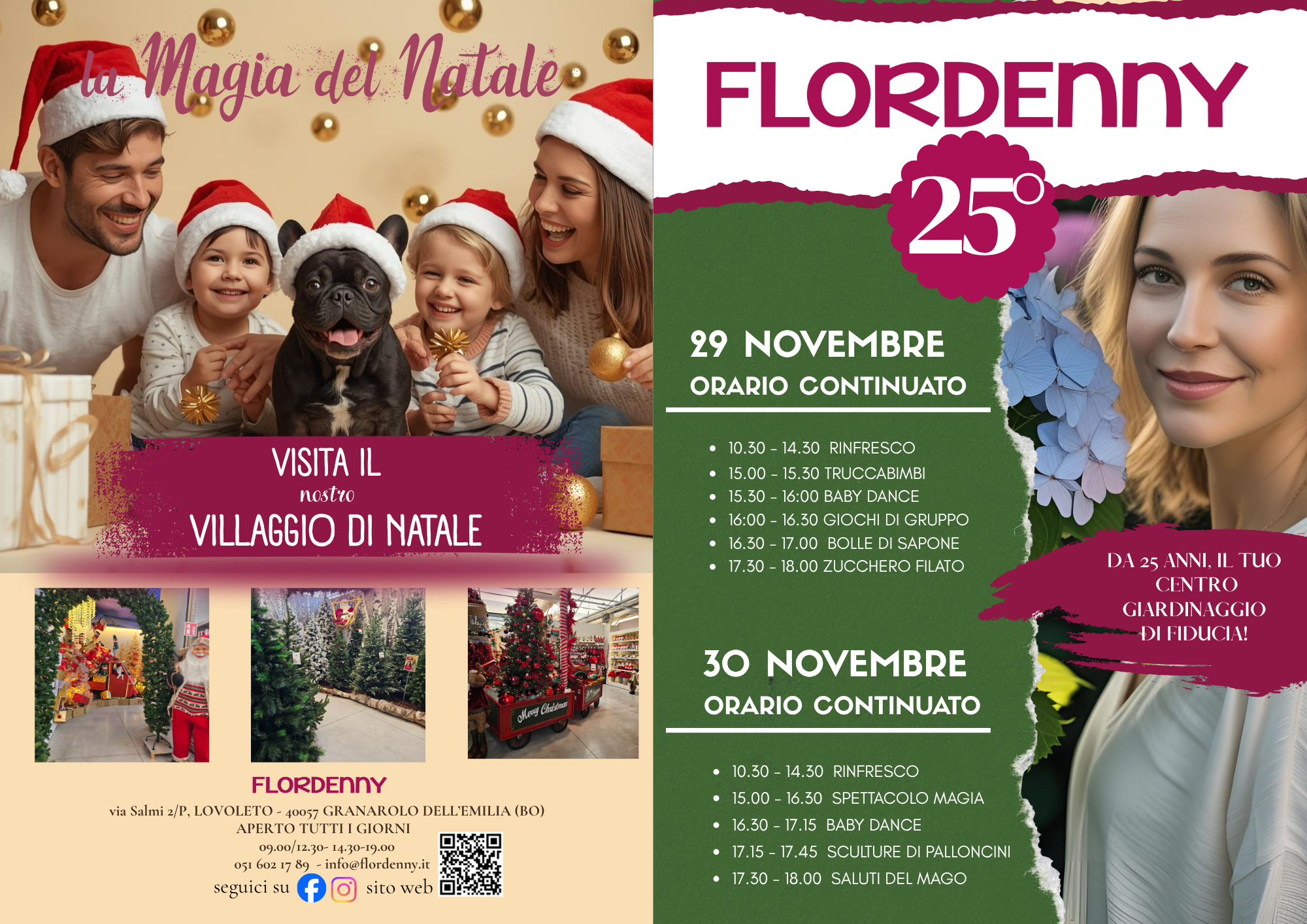 Inaugurazione villaggio di Natale