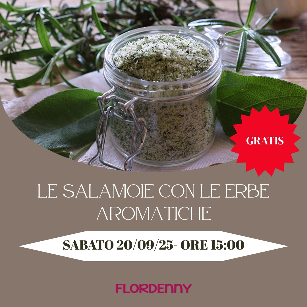 Le salamoie di erbe aromatiche