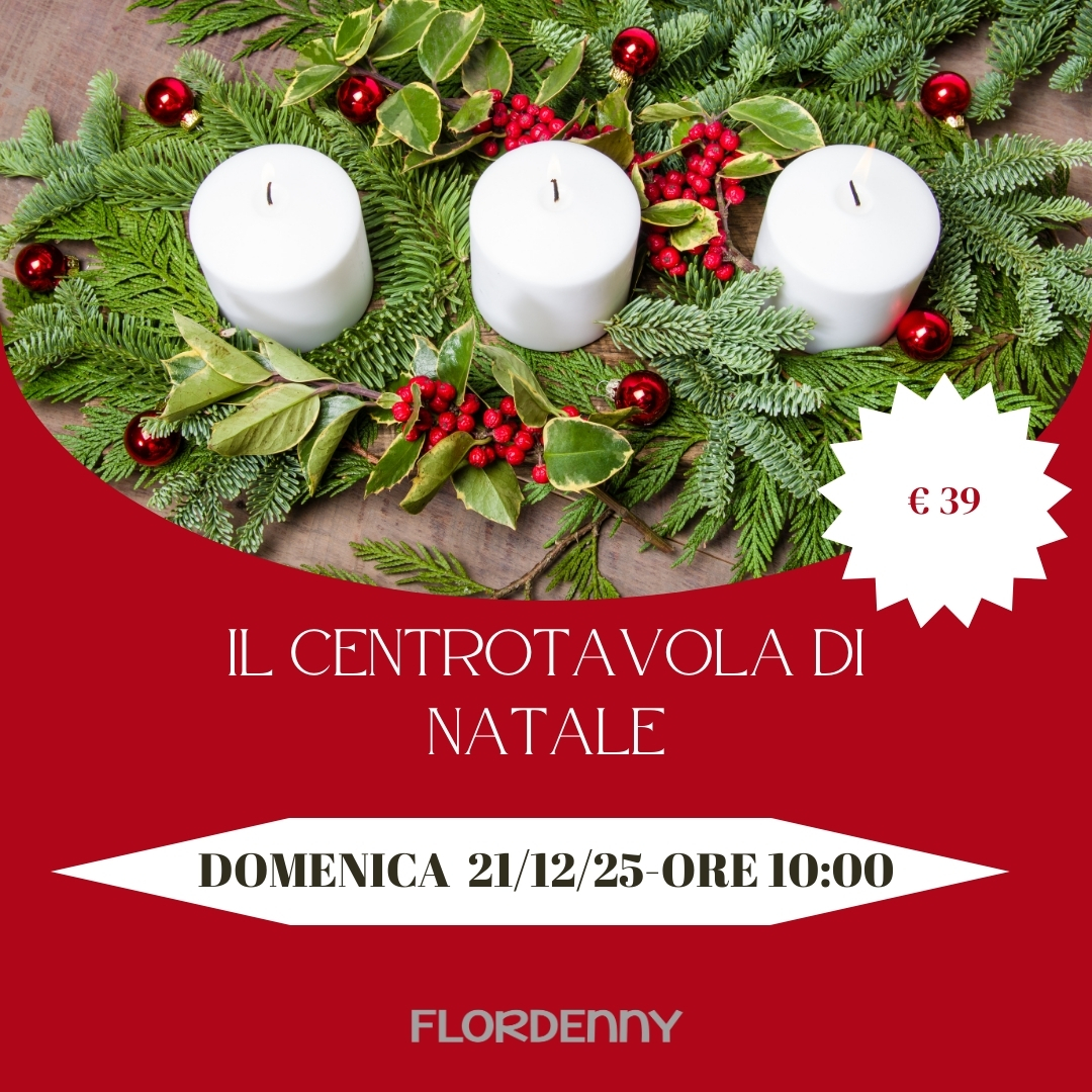 Il centrotavola di Natale