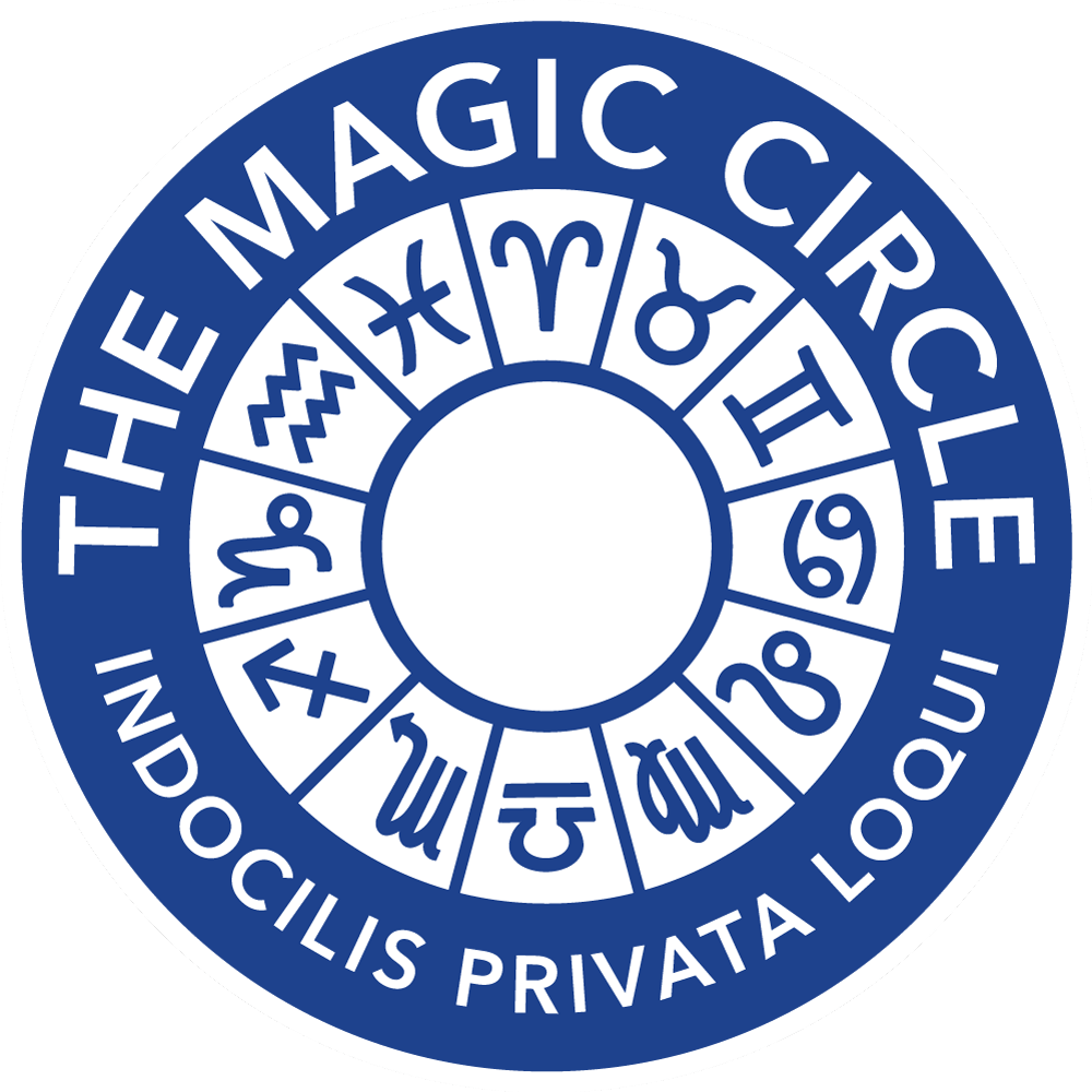 Official logo of The Magic Circle, the world’s most prestigious magic society.