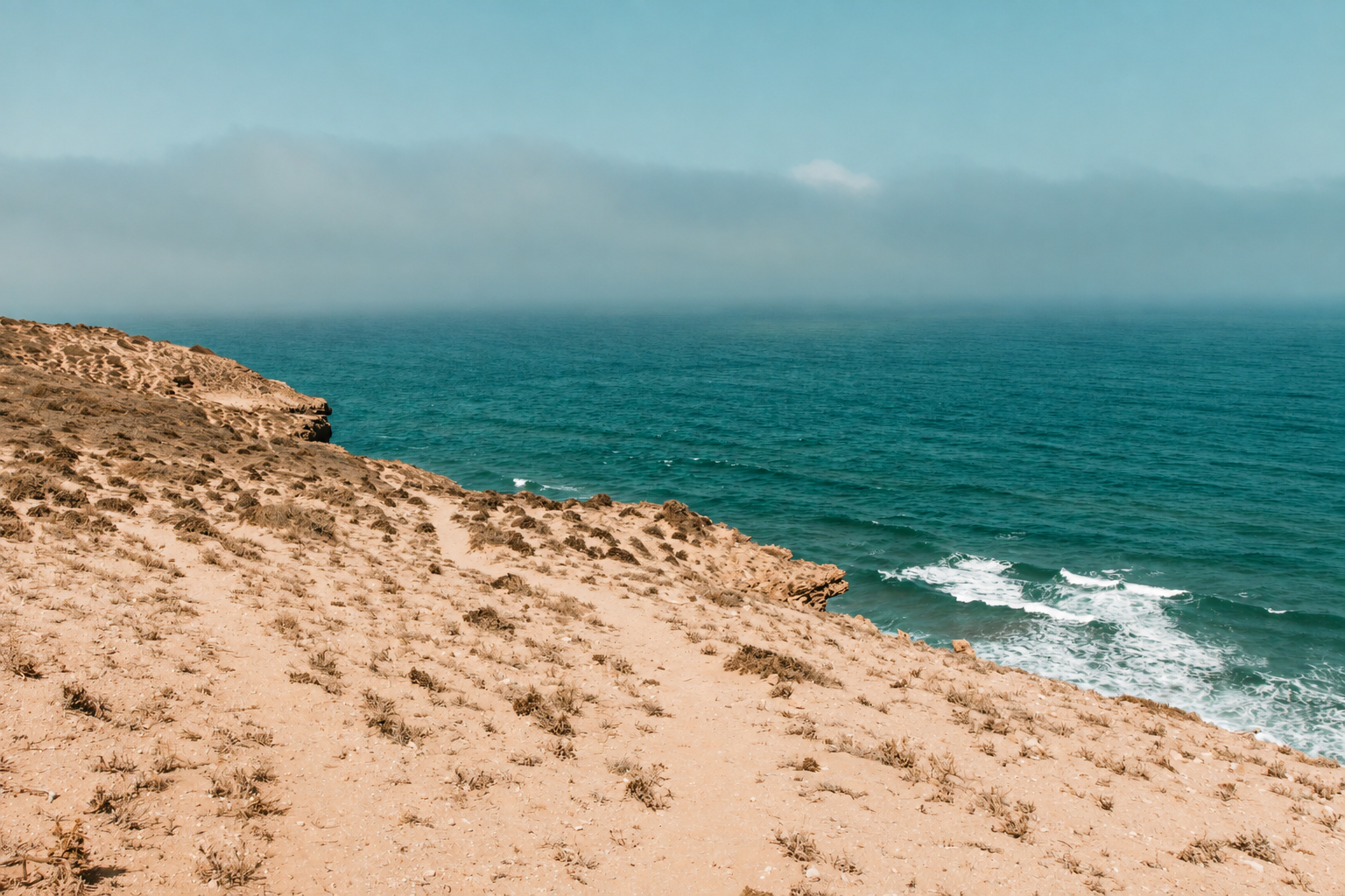 The coast at Essaouira