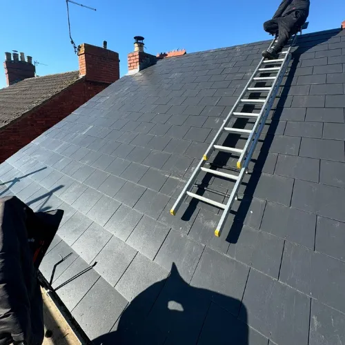 Recent roof project