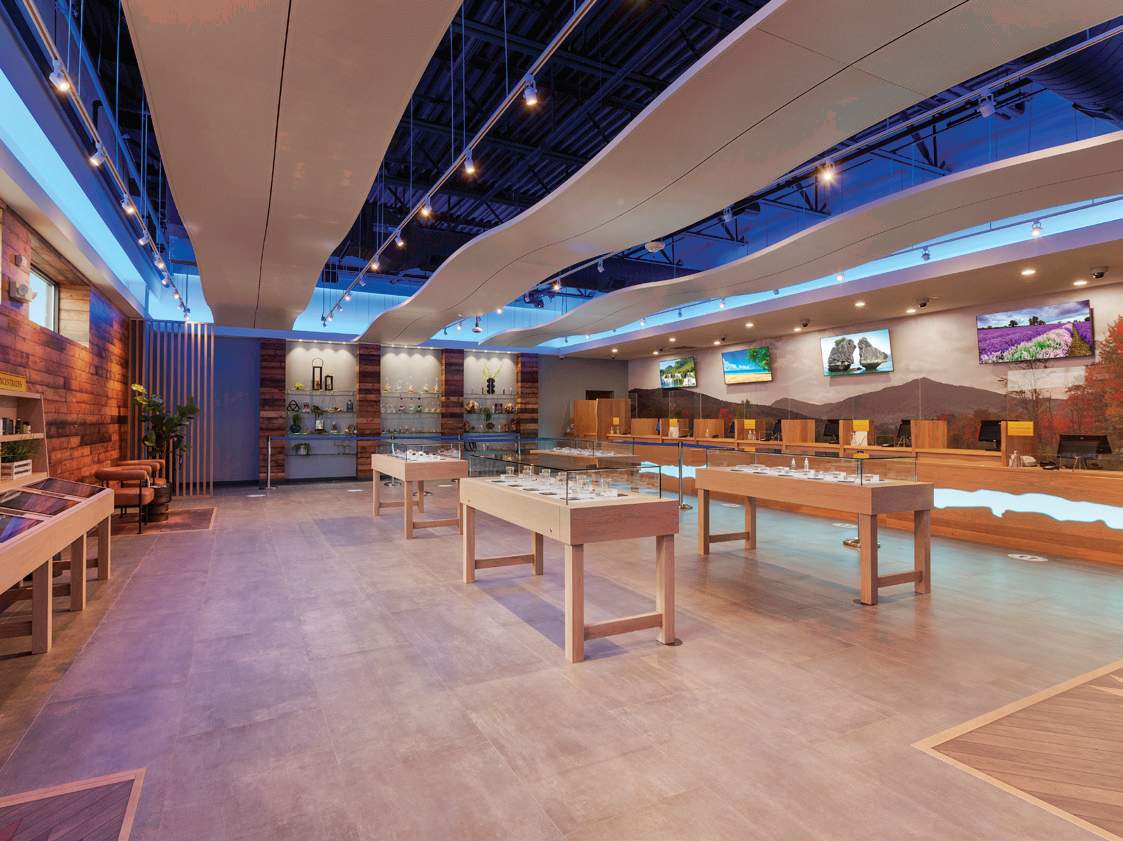 Lazy River Products dispensary interior