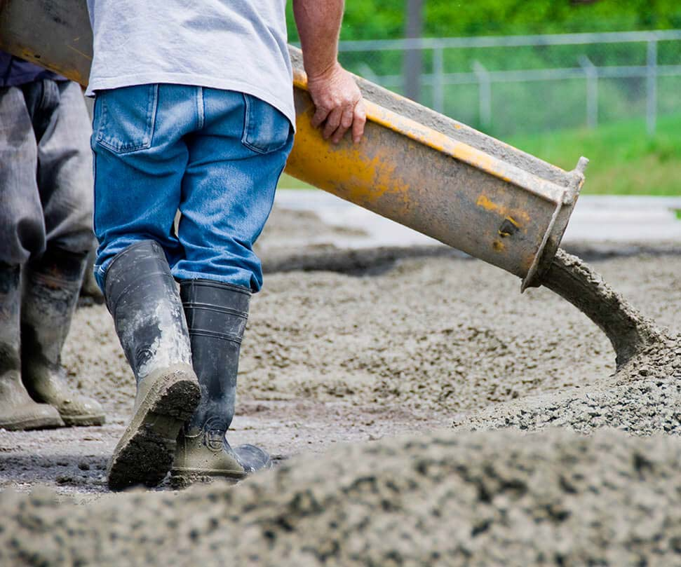 Concrete construction services