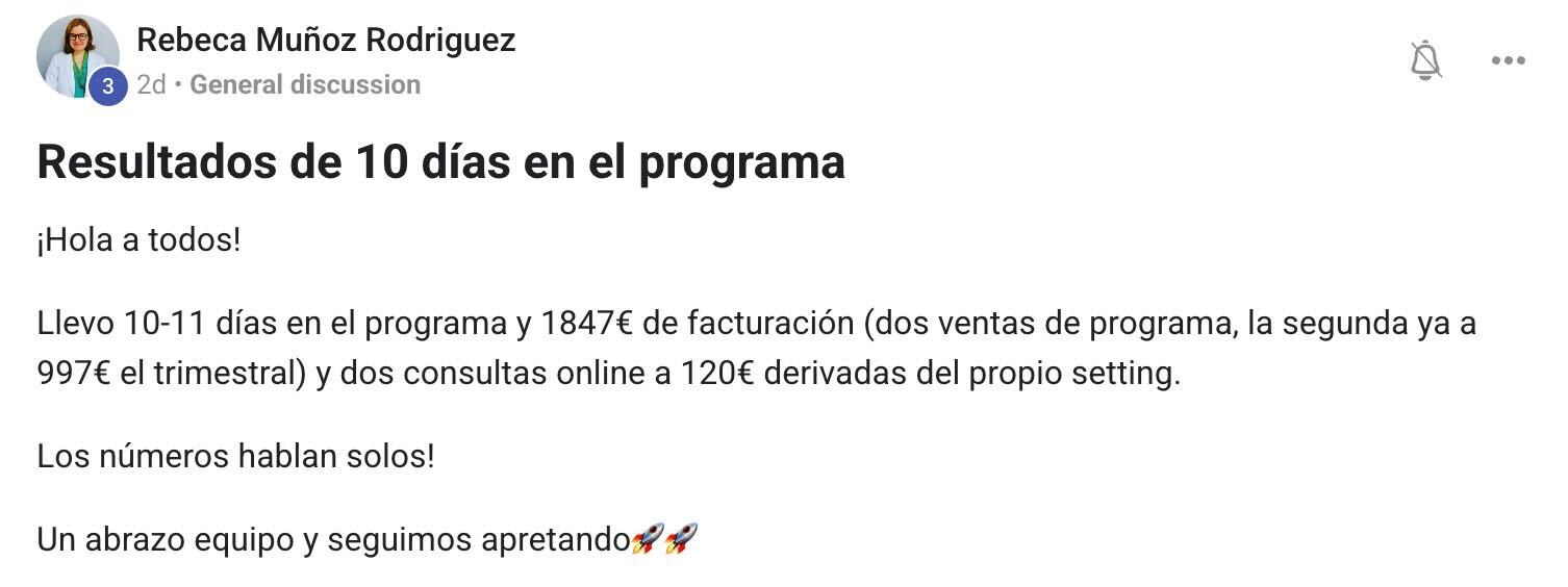 Rebeca, cardióloga