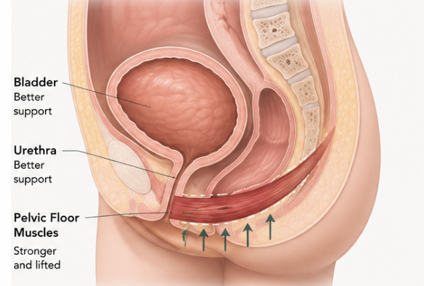 Pelvic floor visualization After