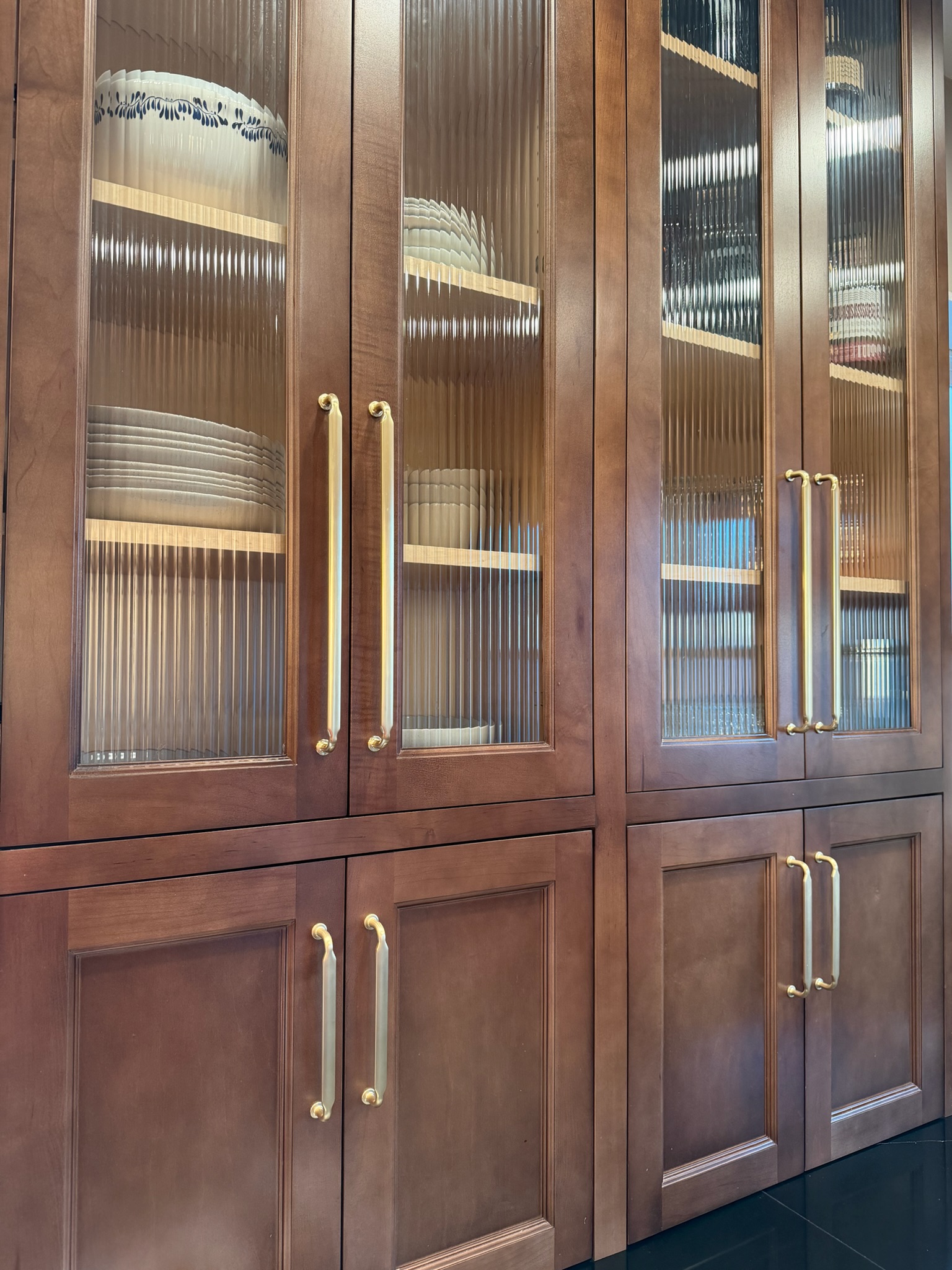 Completed cabinet installation by Envision Builders in Peru, Illinois