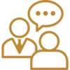 Coaching session for interview preparation, emphasizing structured communication and confidence-building techniques.
