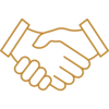 Image of a stylized handshake symbolizing collaboration and support, relevant to Grow Coaching's personalized career coaching services aimed at professionals seeking clarity and confidence in their careers.