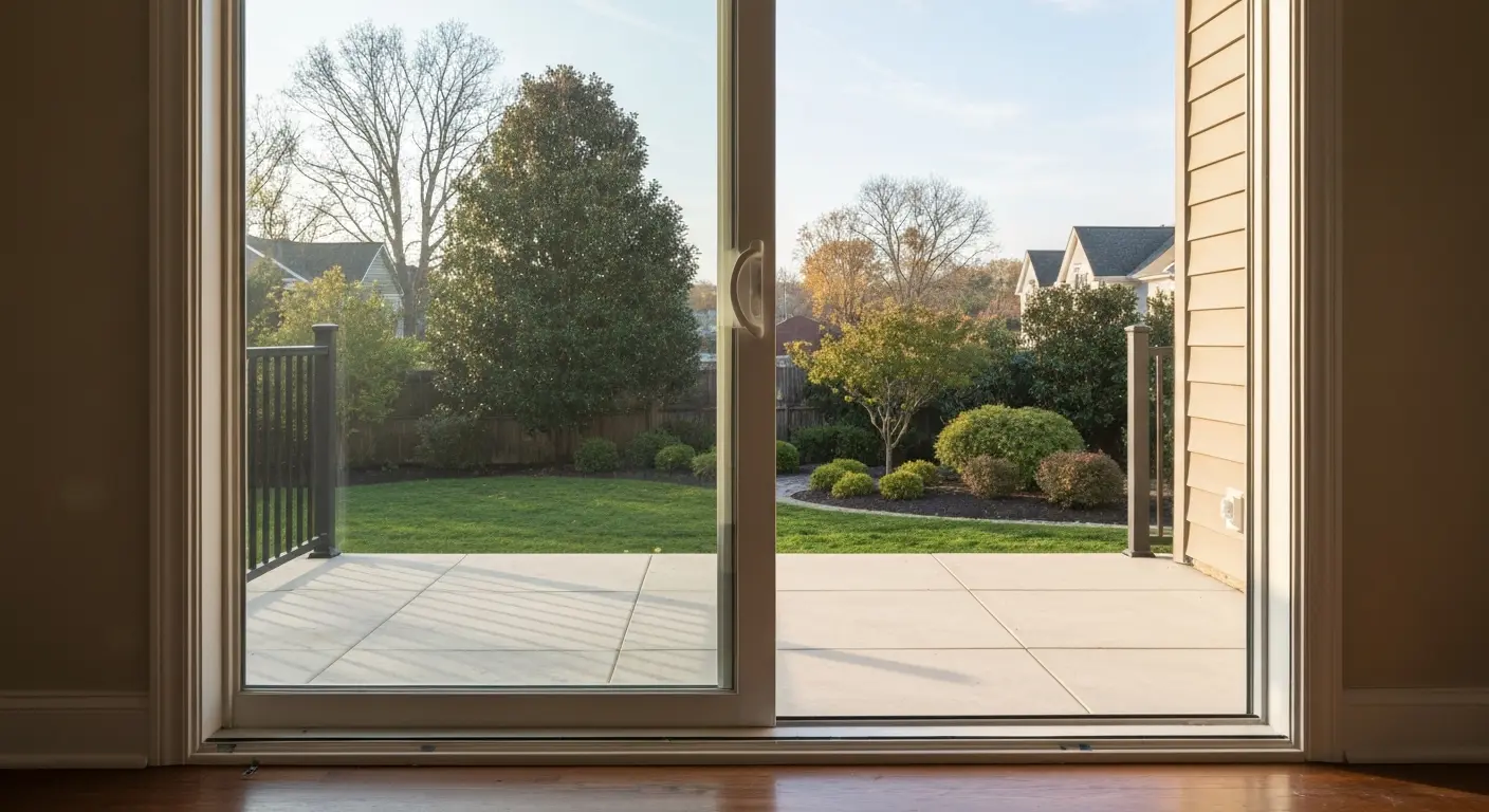 Patio door installation Wrightstown