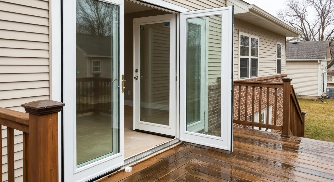 Patio door installation