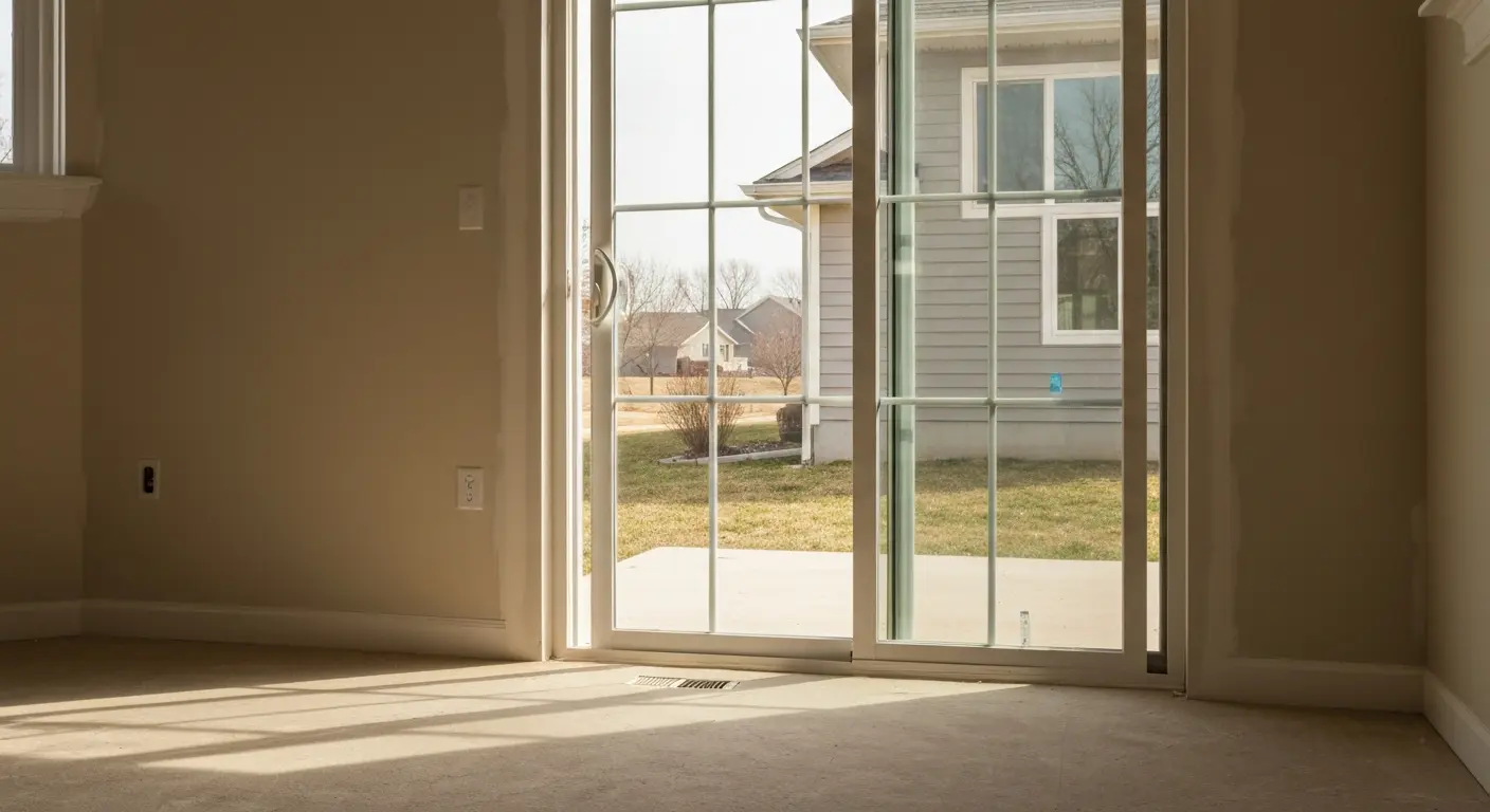 Patio door installation in Appleton
