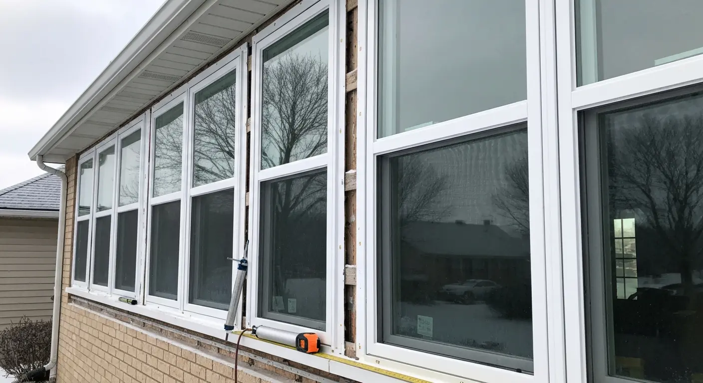 Window replacement project