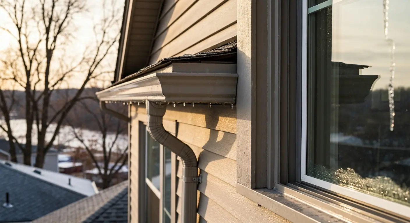 Window and gutter durability in Menasha climate