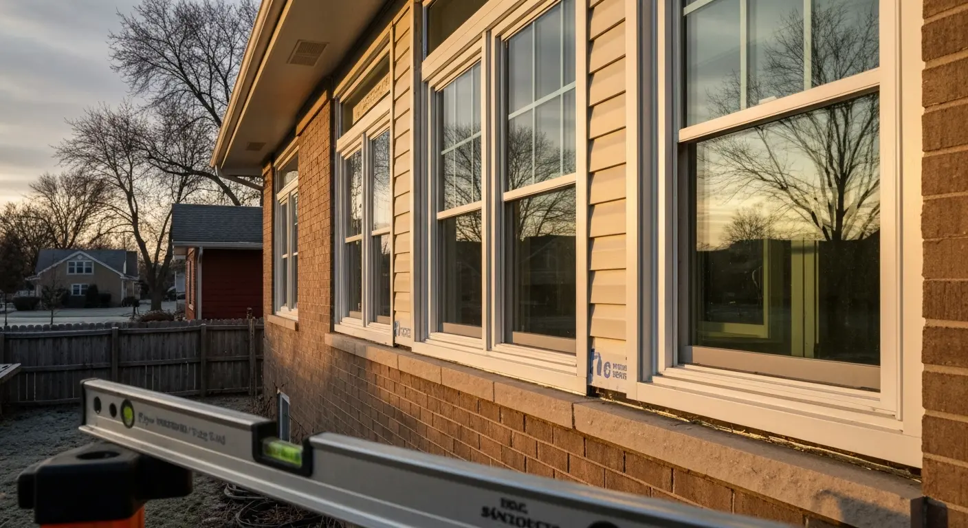 Window installation project
