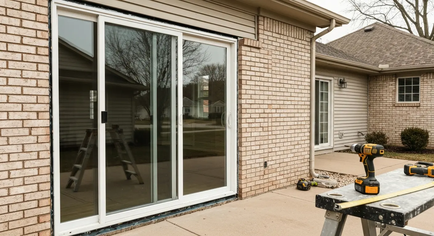 Patio door replacement project
