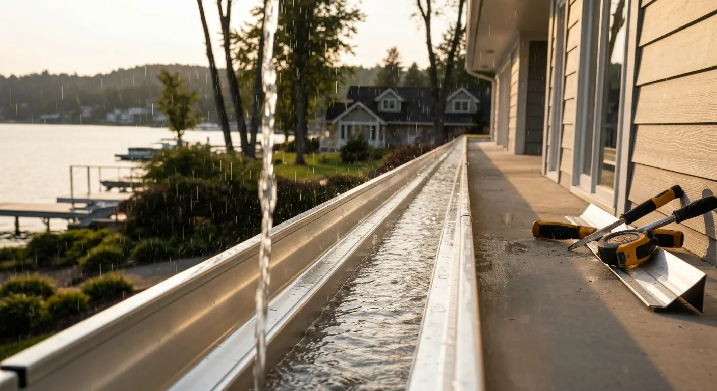Gutter installation