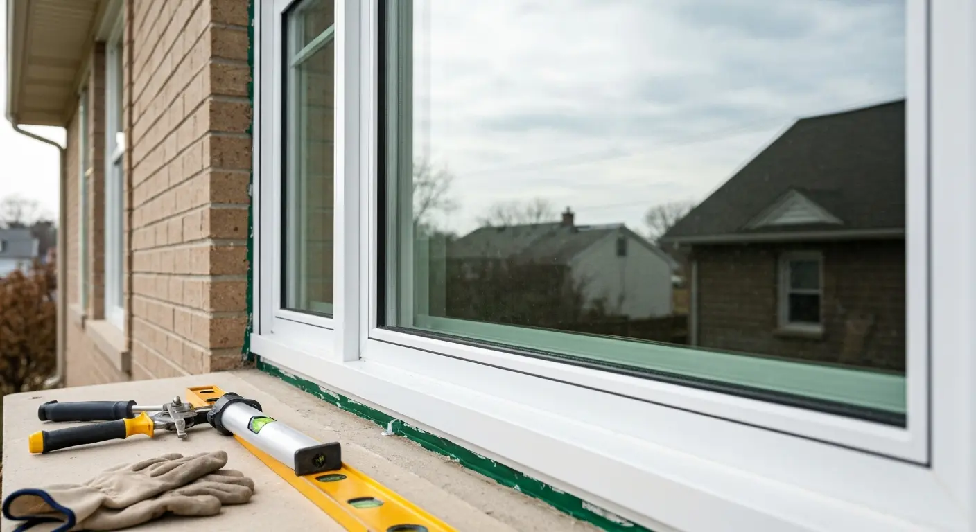 Window replacement in Wrightstown