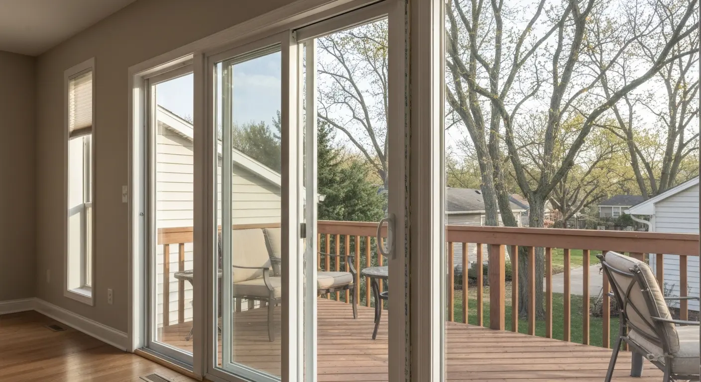 Patio door installation