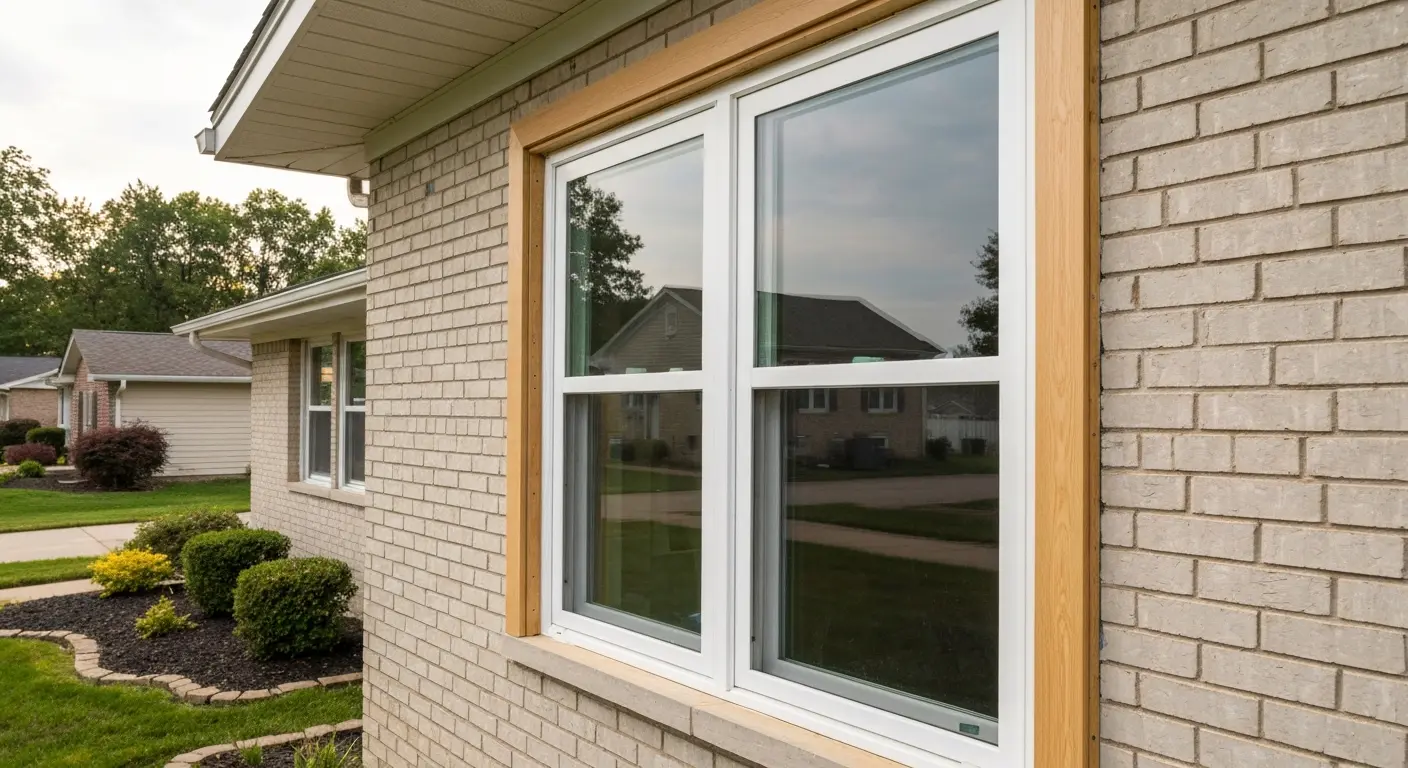 Double-hung window installation