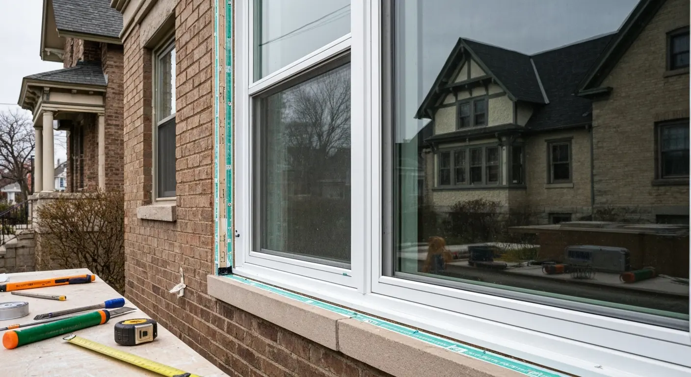 Professional window installation