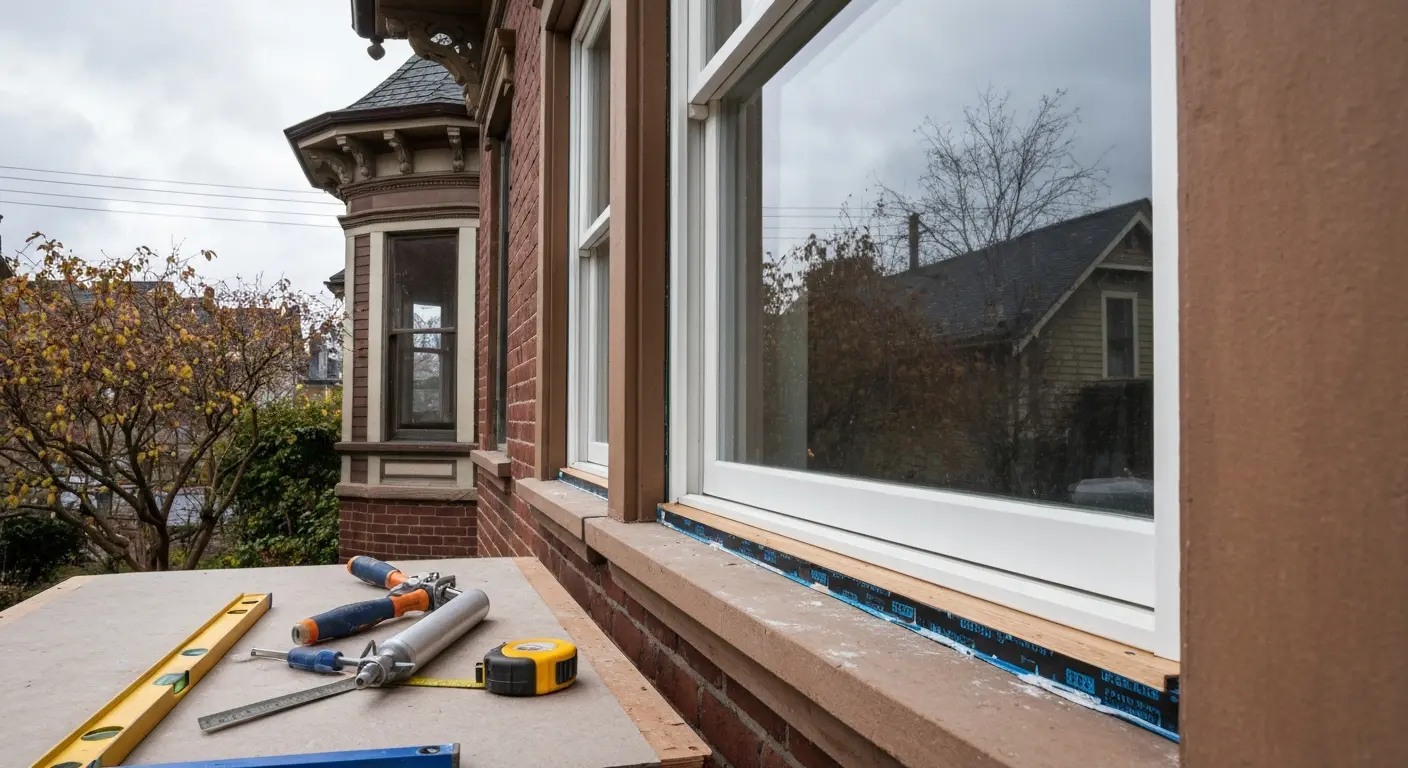 Window installation project