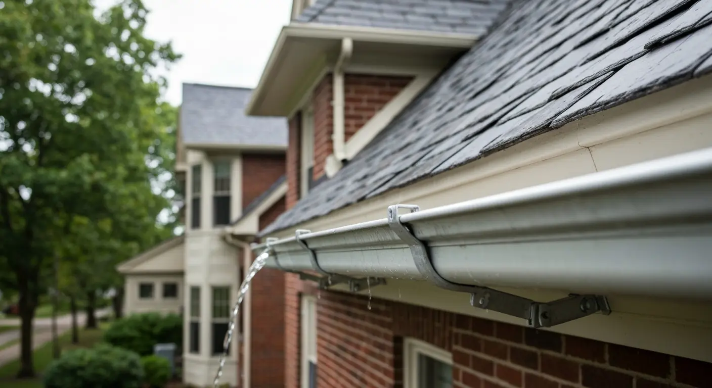 Gutter installation detail