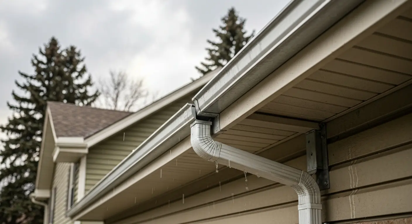 Custom gutter system installation