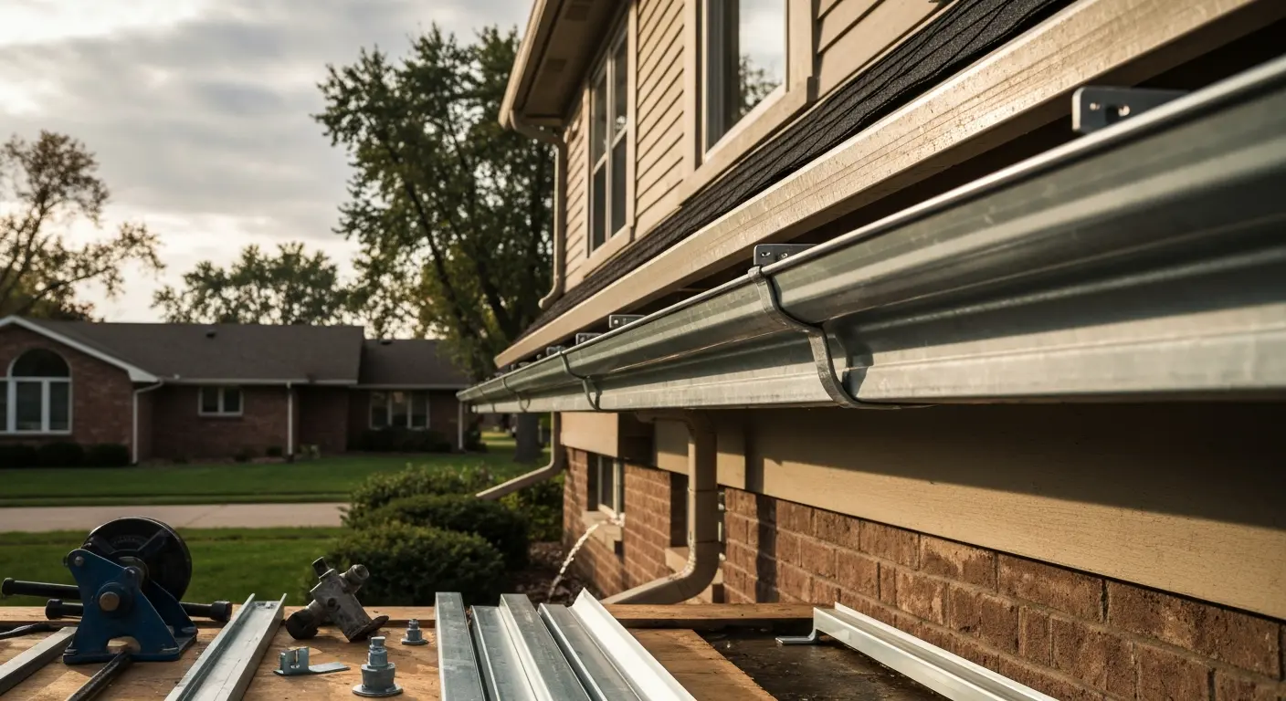 Gutter installation