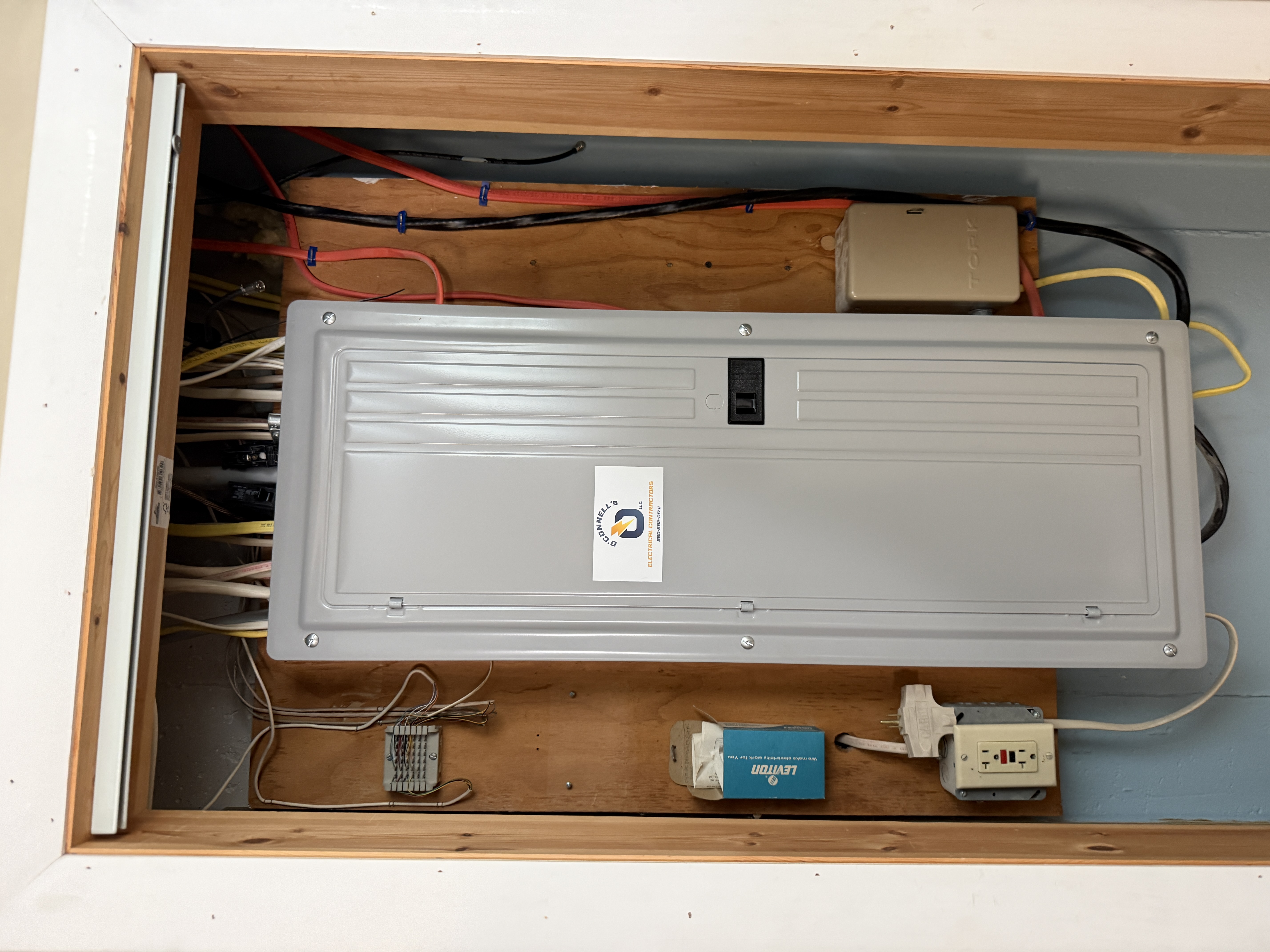 O'Connell's Electrical Contractors — Service and Panel