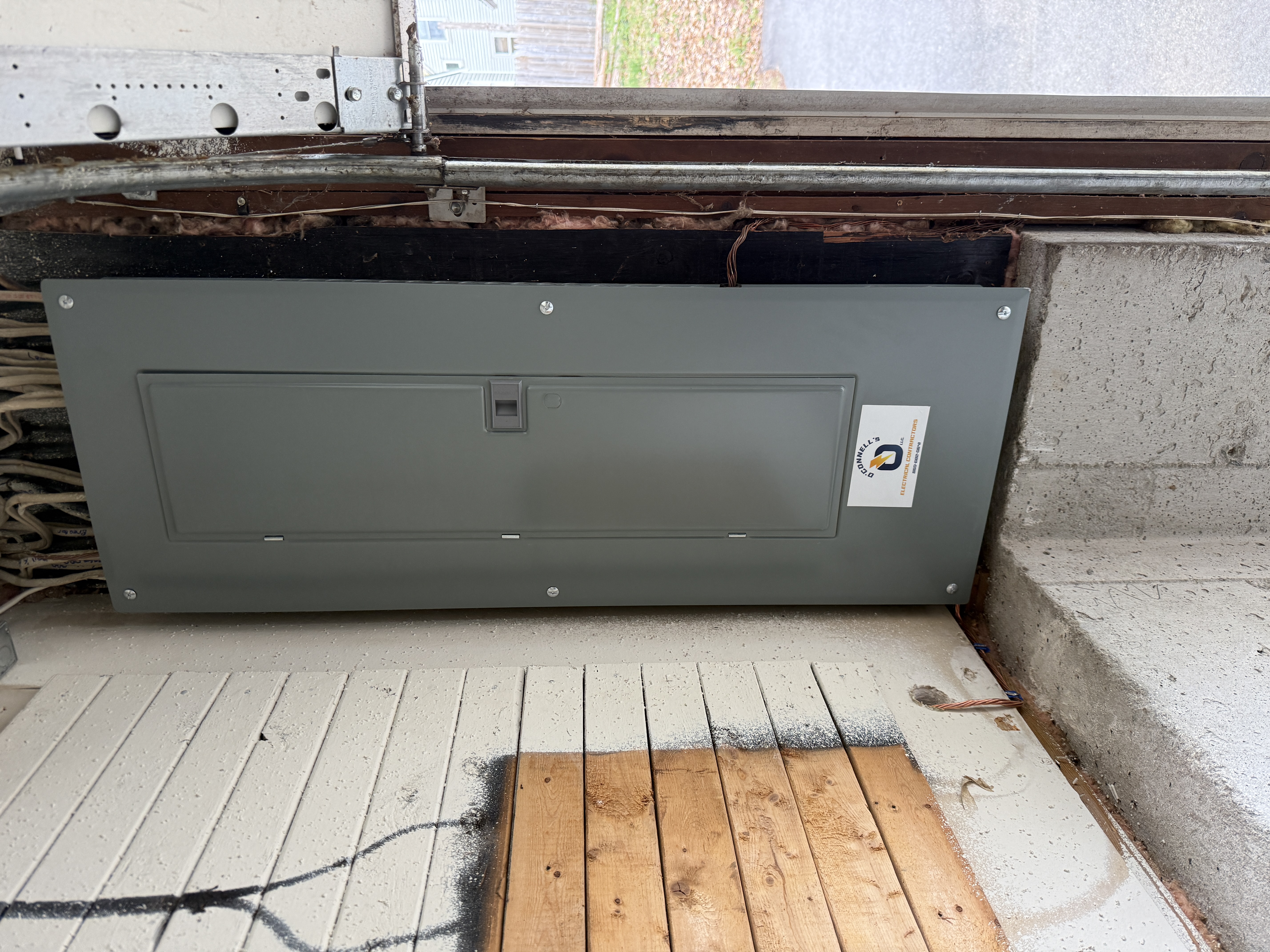O'Connell's Electrical Contractors — Service and Panel