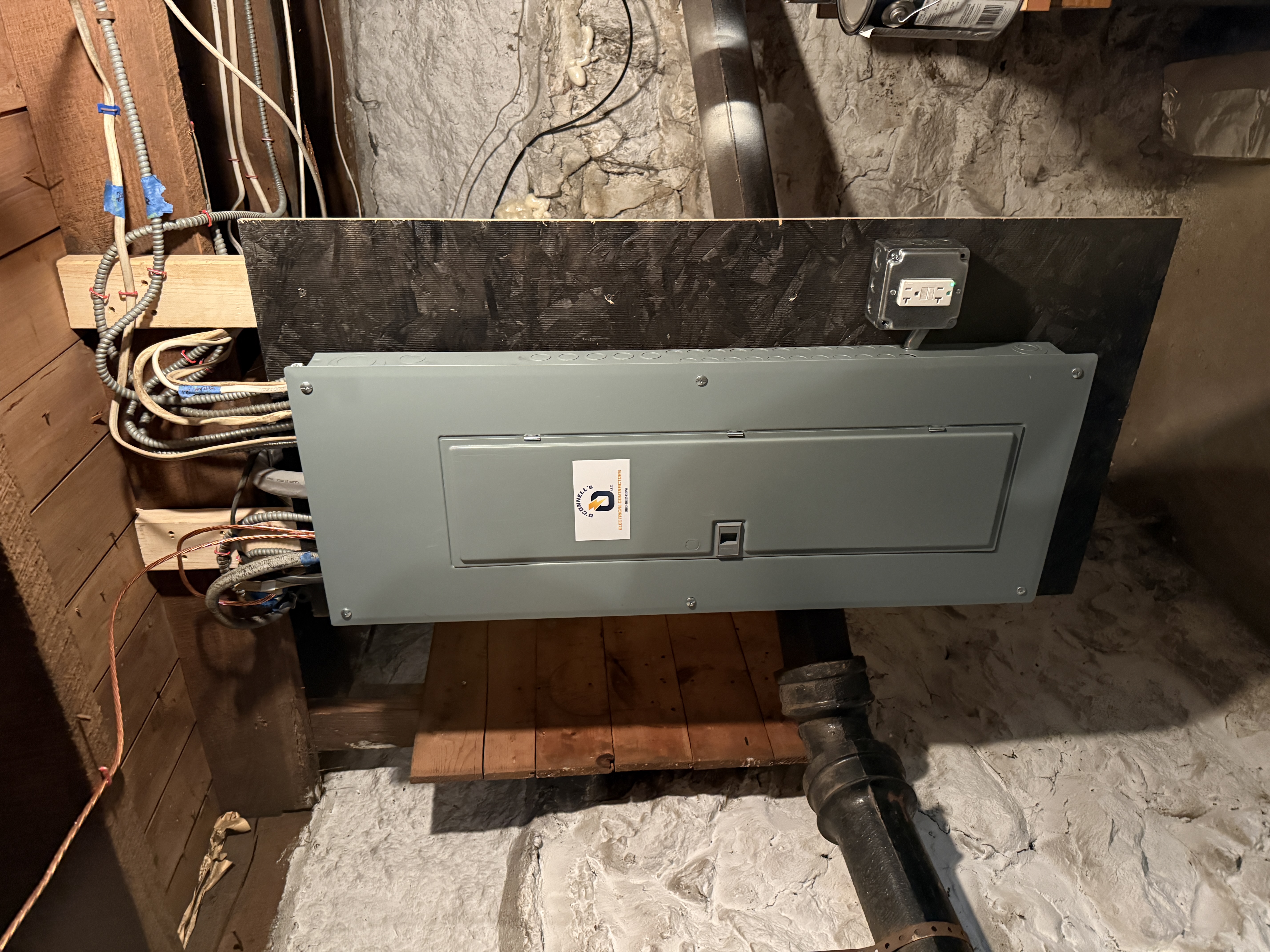 O'Connell's Electrical Contractors — Service and Panel