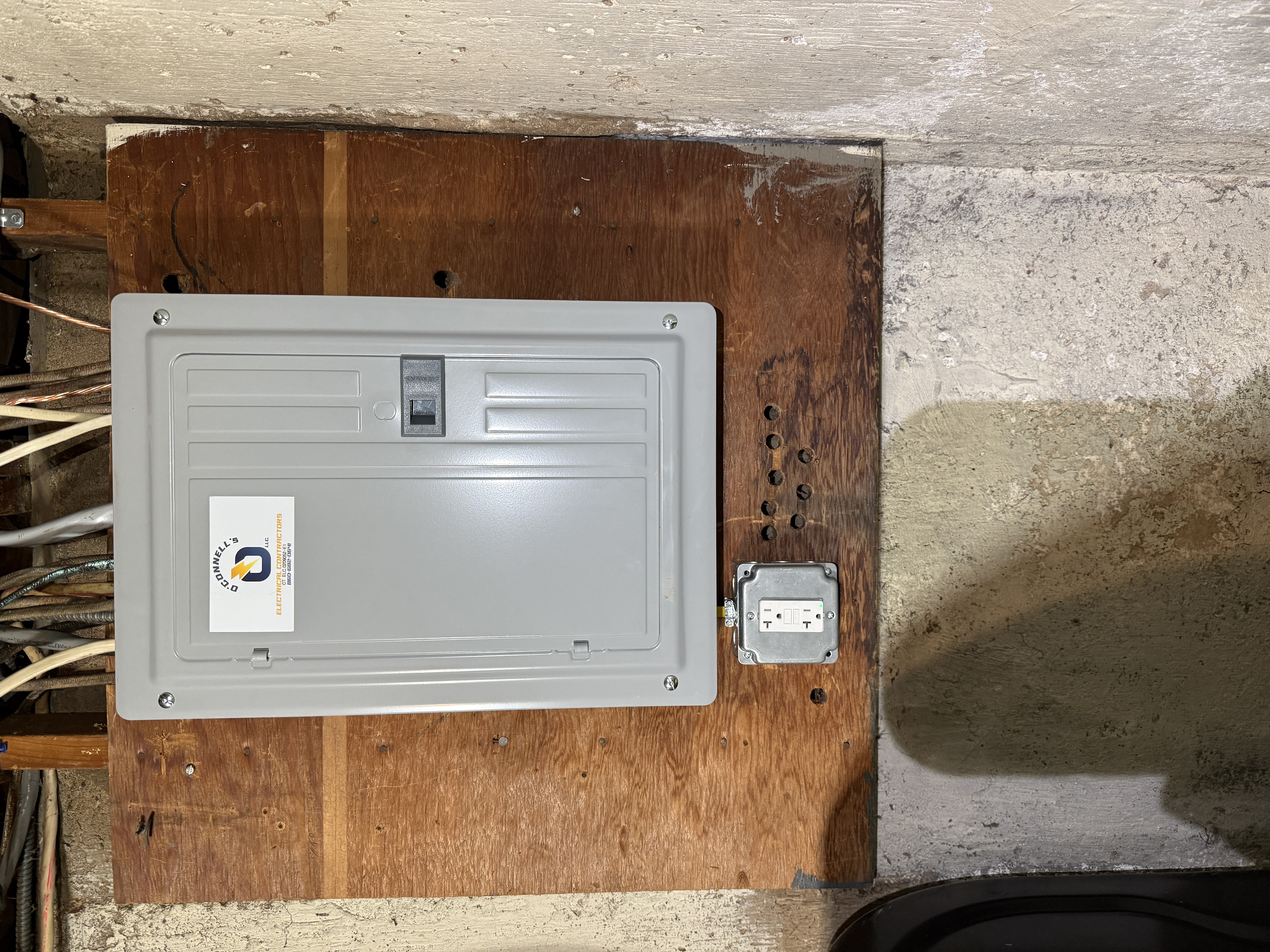 O'Connell's Electrical Contractors — Service and Panel