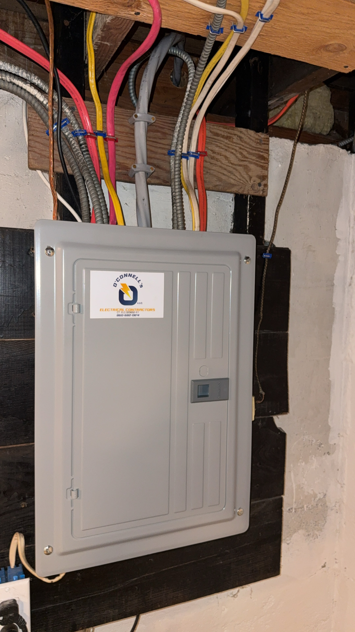 O'Connell's Electrical Contractors — Service and Panel