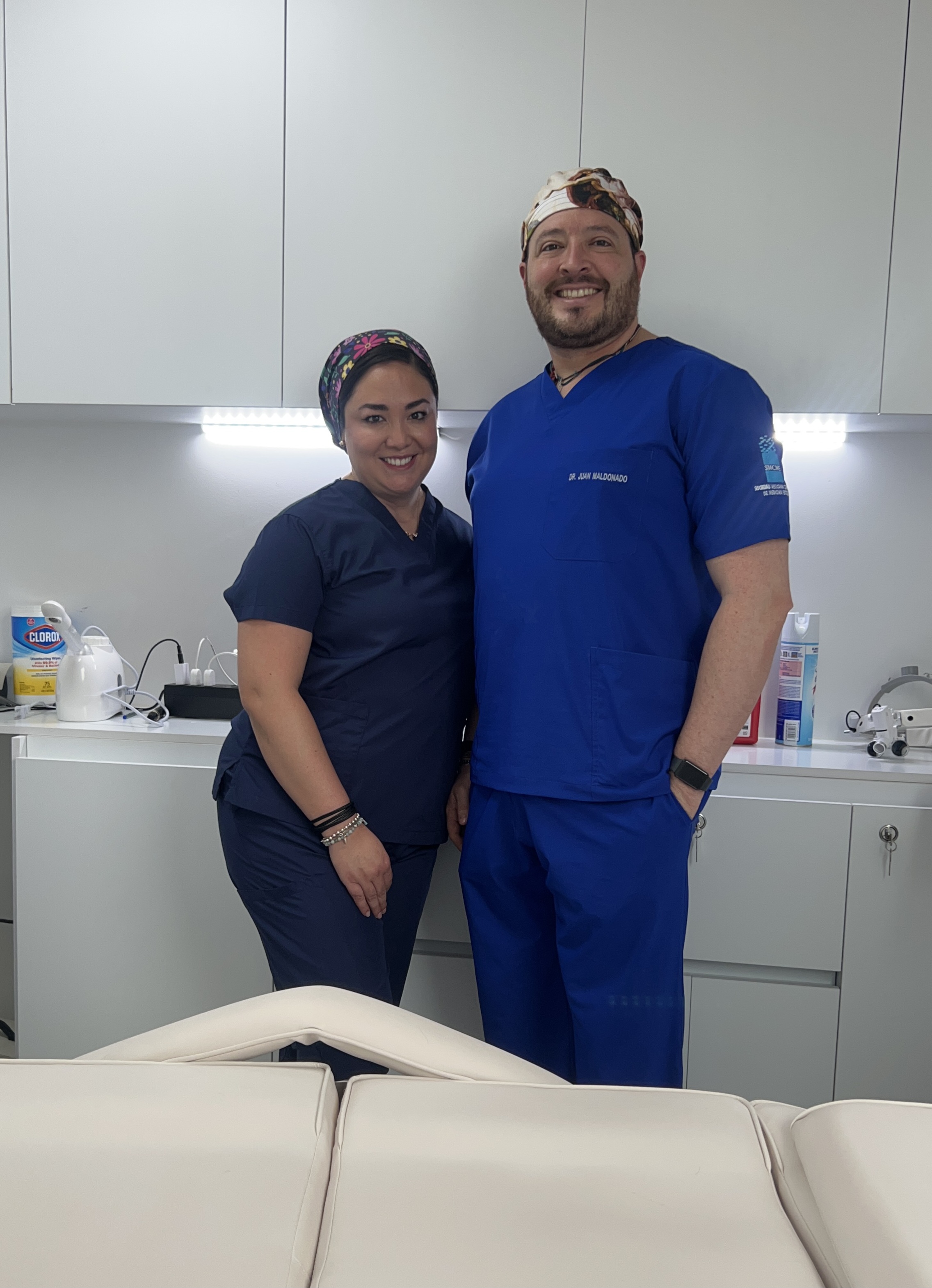 El equipo médico de Eclat de Vie