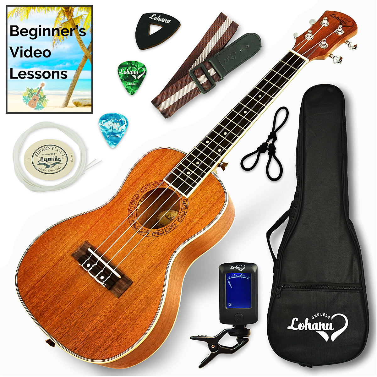 Lohanu Ukulele Bundle