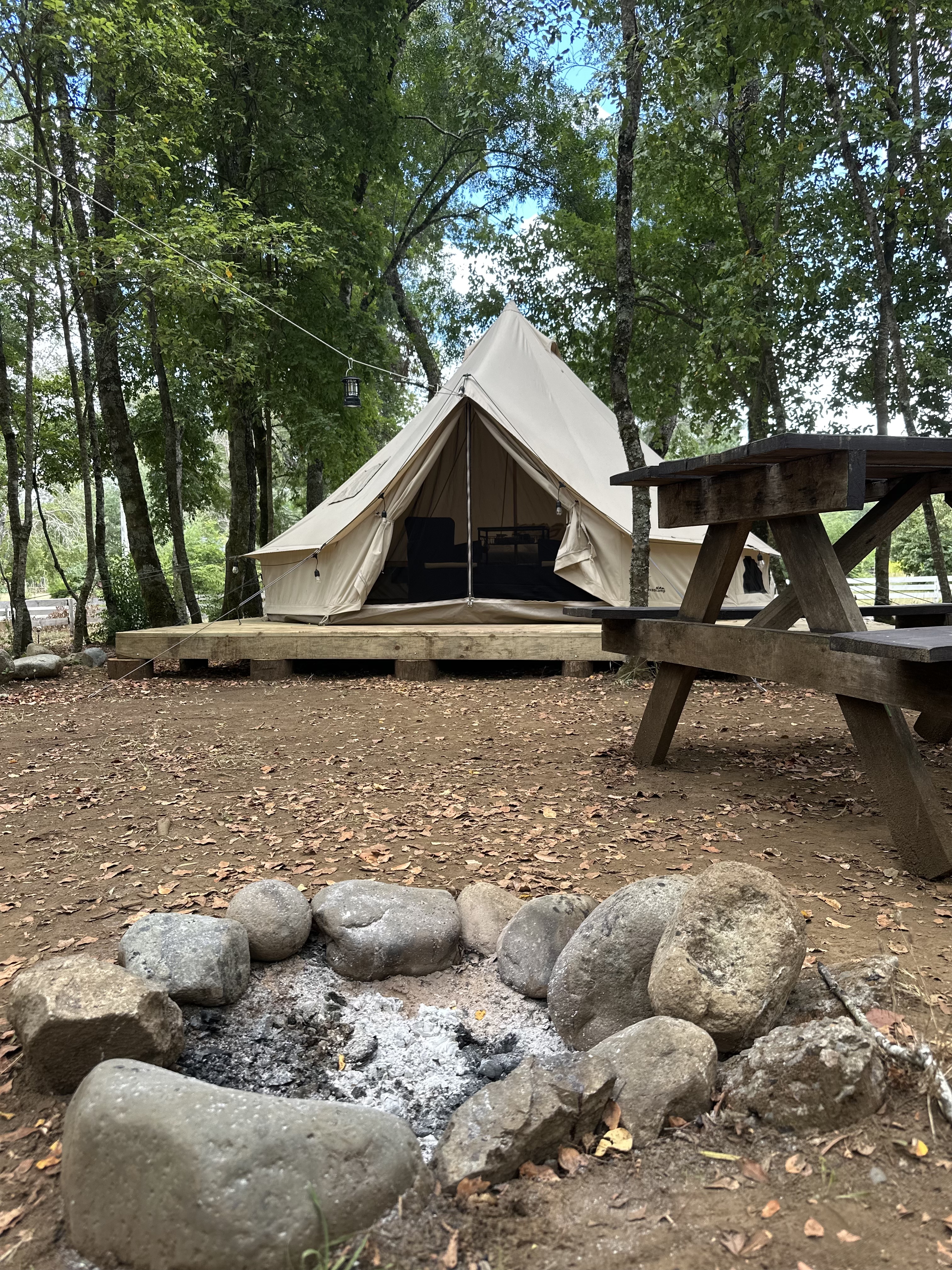 Noche de glamping