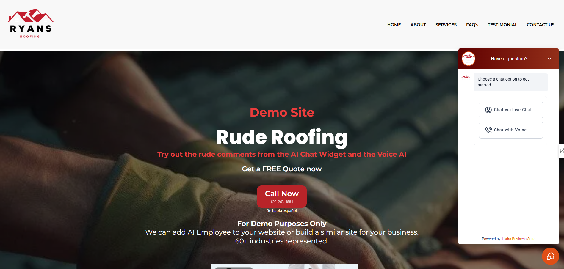 Rude Roofer