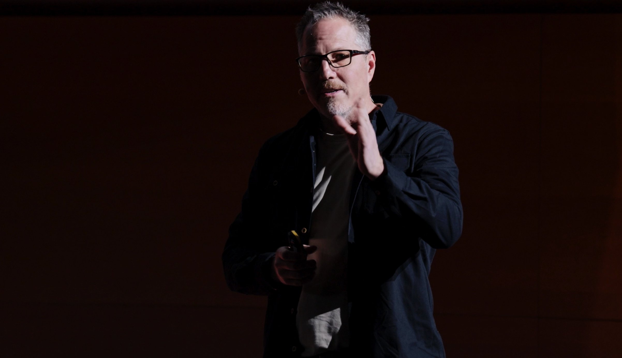 Sean Finter gesturing